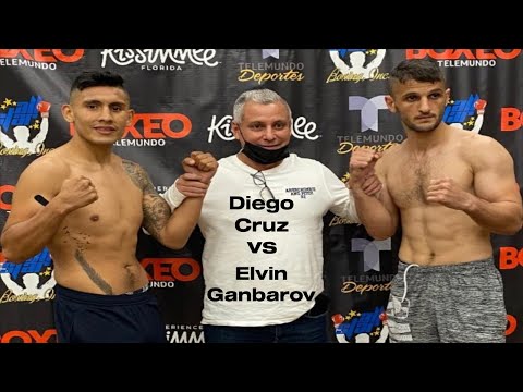 Diego Cruz vs Elvin Ganbarov  (Highlights)