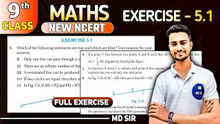 Class 9 Maths Chapter 5 | Euclids Geometry | Exercise 5.1 Solutions