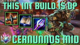 THIS INT BUILD IS OP - Cernunnos Mid Smite 2 Gameplay