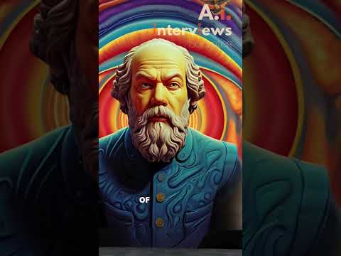 A.i. Interviews - Socrates - folly of man #aiinterview #ai #philosopher #cai #folly #viral #socrates