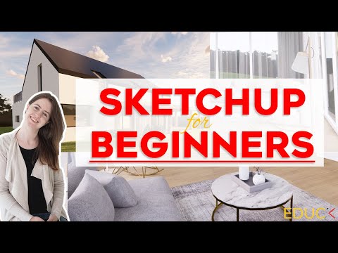 SketchUp for BEGINNERS | Start Basics With This Tutorial | Fundamentals in 30 Minutes