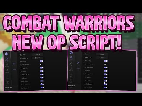 New "Combat Warriors" Script GUI ‎| KILL AURA, AUTO STOMP, ESP & OTHERS! (Script Pastebin 2022).