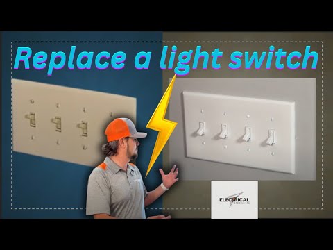 How to Replace a Light Switch Safely | DIY Home Electrical Made Easy (Step-by-Step Guide)