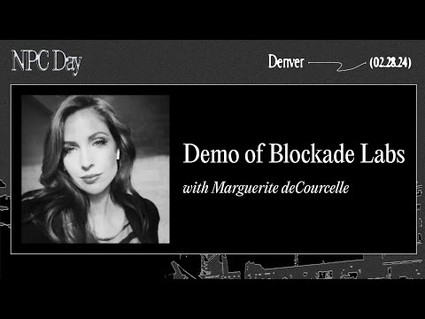 NPC Day Denver: Demo of Blockade Labs - Marguerite deCourcelle
