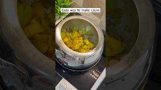 Let’s make Lauki ki Sabji at home | Easy way to make Lauki in pressure cooker #lauki #recipe