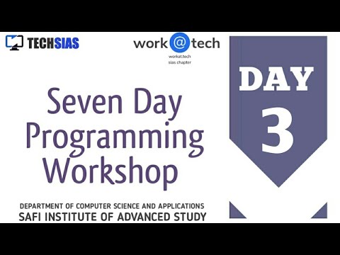 Day 3 | 7-Day Coding Workshop | Powered by TECHSIAS | C Language