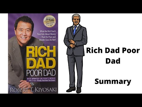 Rich Dad Poor Dad ANIMATED SUMMARY - Make Money Like a Boss