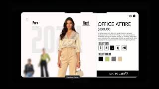 ✨ Modern Office Outfit Animation | Figma Design Showcase ✨  #longvideo 