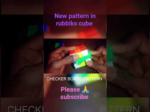 #short video #3/3 RUBBIKS Cube New pattern 🔥🔥| RUBBIKS cube TRENDING video