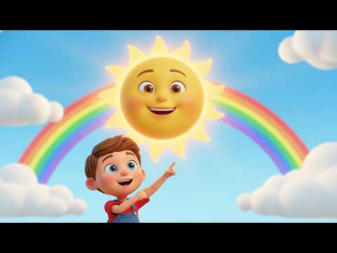 Sun Song for Kids ☀️ | Bright Sunshine Rhyme | Preschool Learning Song | Mr. Sun, Shine on Me!