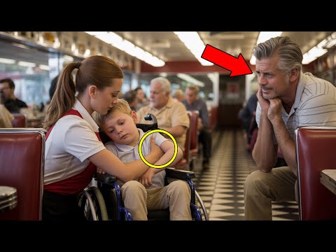 Billionaire Dad Watches Waitress Hold His Disabled Son – And Changes Her Life Forever!