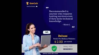 2022 Best Web Hosting Company India & USA | EzeCub