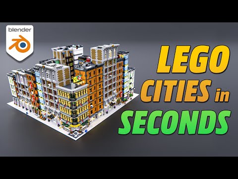 BRiCKiTECT – The Ultimate LEGO Building Generator for Blender!