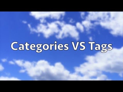What are Categories VS Tags in WordPress?
