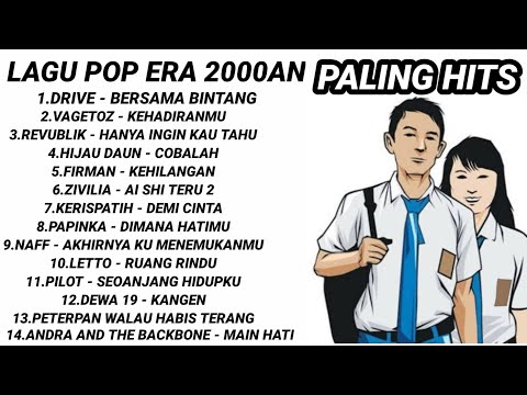 LAGU HITS ERA 2000an || DRIVE VAGETOZ PETERPAN DEWA 19 HIJAU DAUN