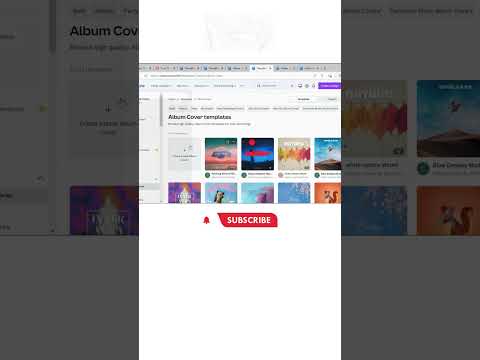 Independent Artist Easily CREATE YOUR OWN ARTWORK (For Your NEW SINGLE) #shorts #albumcover