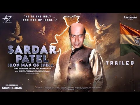 SARDAR  PATEL- New Trailer | Ajay Devgn, Akshay Kumar | Amitabh Bachchan | Tabu |  Movies 2025