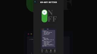 ON-OFF Button.   #techszdeveloper#coding#webcoding#programminglanguage#csstricks#smartphone#webcoder