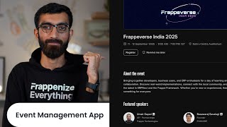 (Part 8) Building an Event Management app with Frappe Framework!