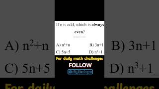 #mathreels #mathshorts #algebra #mathlogic #learnmath #studentslife #competitiveexam #mathquestions