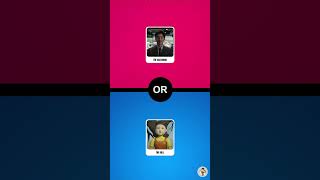 Pick One, Kick One | Squid Game Edition #Shorts #squidgame #squidgamechallenge