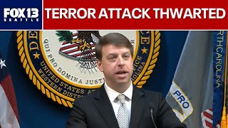LIVE: FBI update on thwarted ISIS-inspired terror attack on New Year's Eve in North Carolina