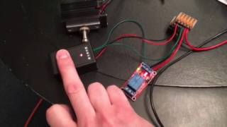Laser sensor test