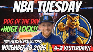 NBA Picks Today Tuesday 11/18/2025 | Free NBA Best bets, Predictions and NBA Player Props Today