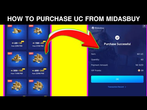 Midasbuy UC Purchase Problem Solved ✅ | How To Purchase UC From Midasbuy
