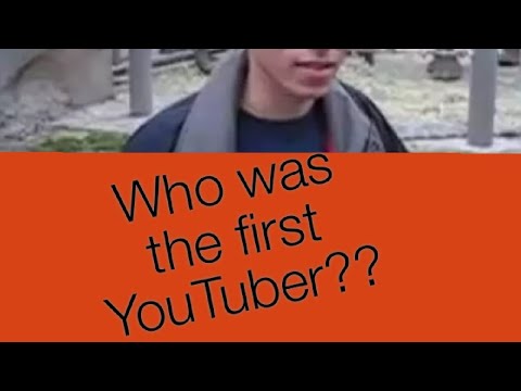 Who was the first YouTuber??? #shorts