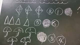 counting with objects⭕️🔷🟡
