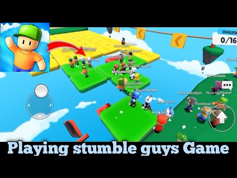 playing stumble guys Game || How to play stumble guys Game ||