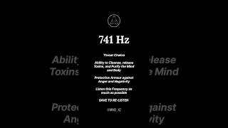 741 Hz pure Frequency tone | Throat Chakra #meditation #741hz #mind_hz