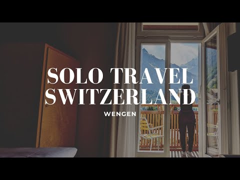 solo travel switzerland: Wengen, Hotel Alpenruhe (part 4)