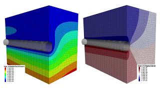 Conventional tunneling in saturated ground with Flac3D v9