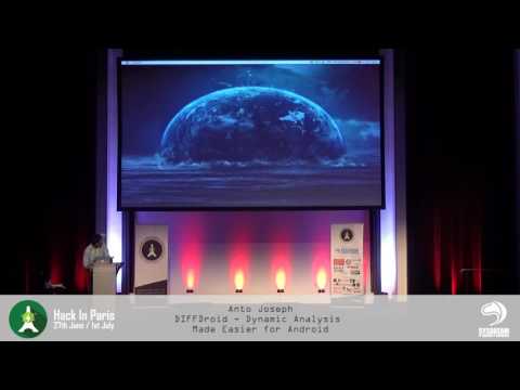 HIP16-TALK DIFFDroid   Dynamic Analysis Made Easier for Android