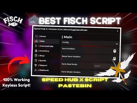 Roblox Fisch Script (Bypasses Anticheat) - Auto Catch, Dupe Money & Auto Farm [NO KEY]