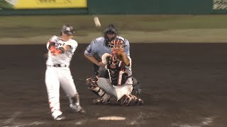 阪神タイガース ルーキー 糸原健斗 プロ初サヨナラ安打 2017/7/9 阪神 vs. 巨人＠甲子園