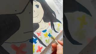 Ghibli art#ghiblistudio #painting #artsupplies #sanamunshi