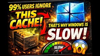 99% Users Ignore This Cache – That’s Why Windows Is Slow!