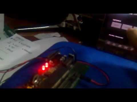 My first Android Demo + Pic16F877A +Bluetooth