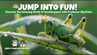 Jump into Fun! Discover the Amazing World of Grasshoppers with Professor Big Brain!