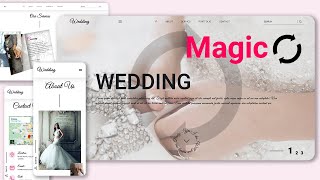 Elegant Wedding Website: HTML, CSS, JavaScript & Bootstrap Magic! 💍✨