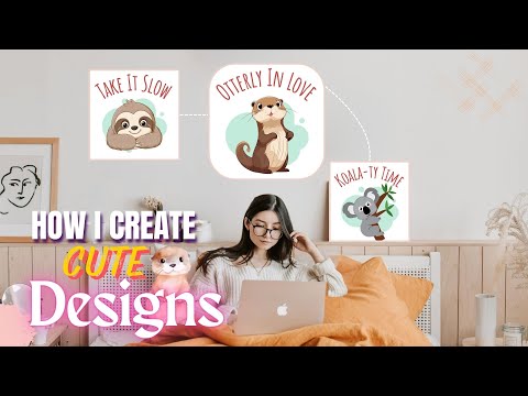 Easily Create Cute Designs & Sell Products From Home (Even as a Non-Designer)