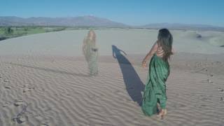 Aerial Video Dance in the Sand
