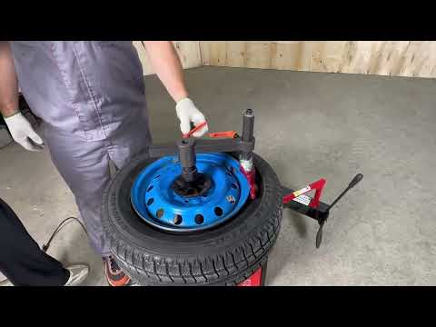 KATOOL MINI TIRE CHANGER MACHINE KT-2002P USE VIDEO (2025)