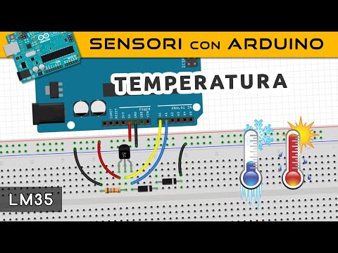 Sensore di temperatura LM35 (Sensori con Arduino)