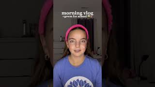 morning vlog🌷 #preppy #morning #grwms #grwm #grwmoutfit #ootd #skincare #dance #goodmorning #makeup