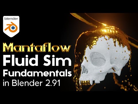 How to create a Fluid Simulation in Blender (without any add ons)
