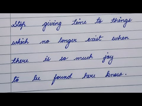 Important quote (Cursive writing)🖋